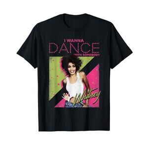 Whitney Houston I Wanna Dance T-Shirt Small